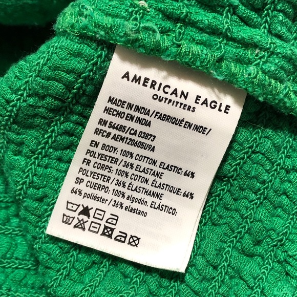 American Eagle Smocked Corset Top - Picture 5 of 7